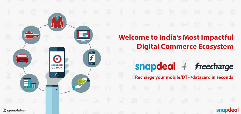 Snapdeal-Acquires-FreeCharge-To-Become-The-Largest-Mobile-Commerce-Company-In-India