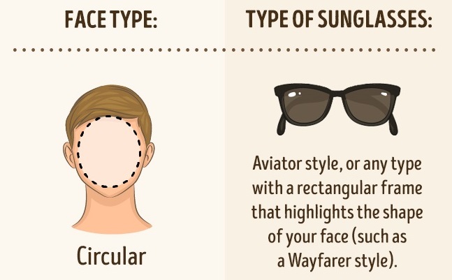 sunglasses for facecut